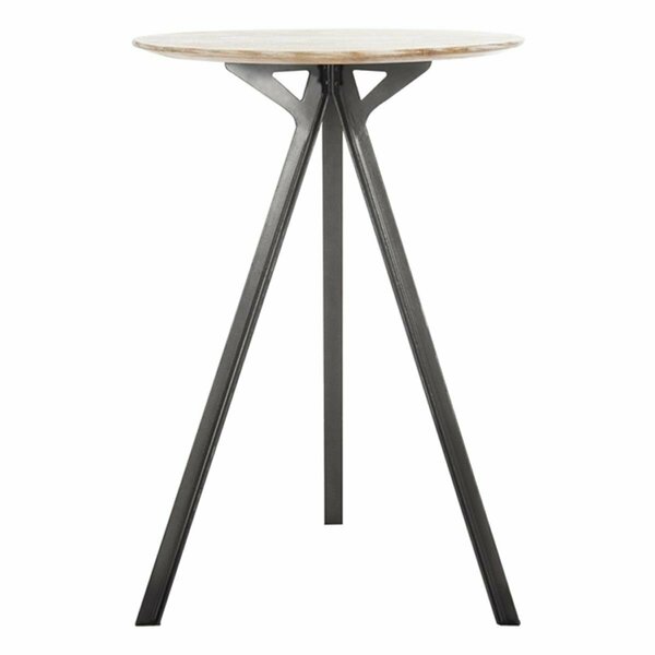 Safavieh Axel Tripod Pub Table - Grey Wash & Black - 42 x 27.5 x 27.5 in. DTB3700A